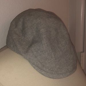 NWT Newspaper boy hat Gray